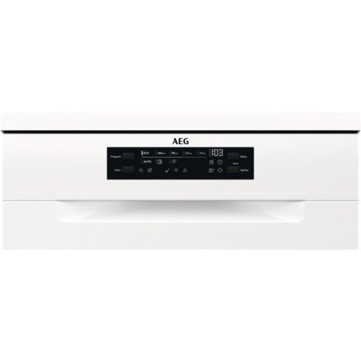 AEG Serie 6000 SatelliteClean FFB74907ZW Lavavajillas Capacidad 14 Cubiertos C Blanco
