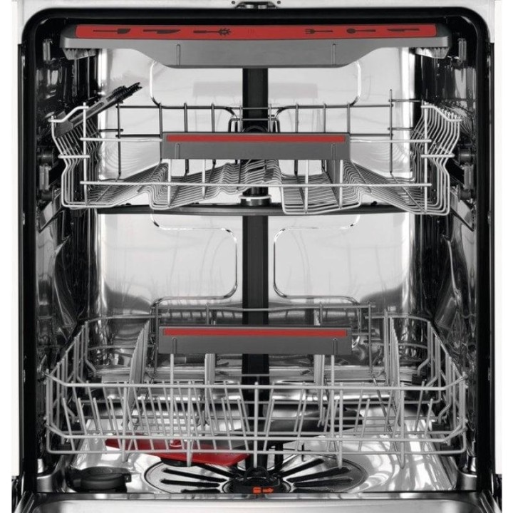 AEG Serie 6000 SatelliteClean FFB74907ZW Lavavajillas Capacidad 14 Cubiertos C Blanco