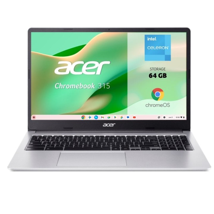 Acer Chromebook 315 Intel Celeron N4500/8GB/64GB eMMC/15.6"