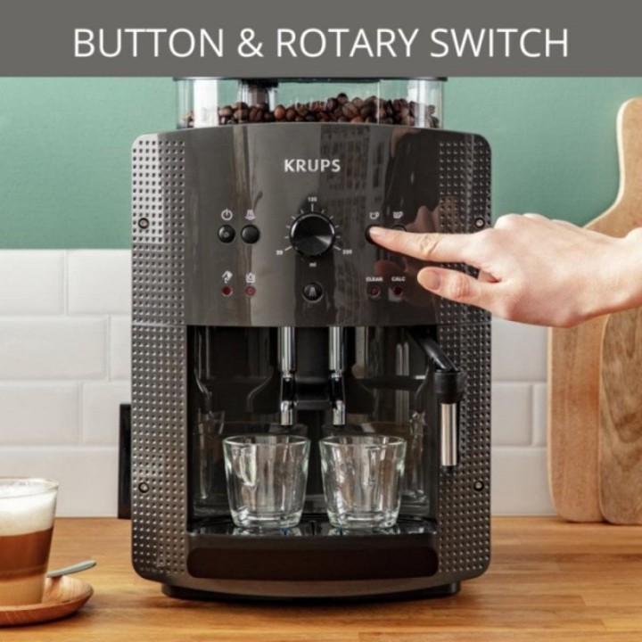 Krups Essential Cafetera Automática 15 Bares