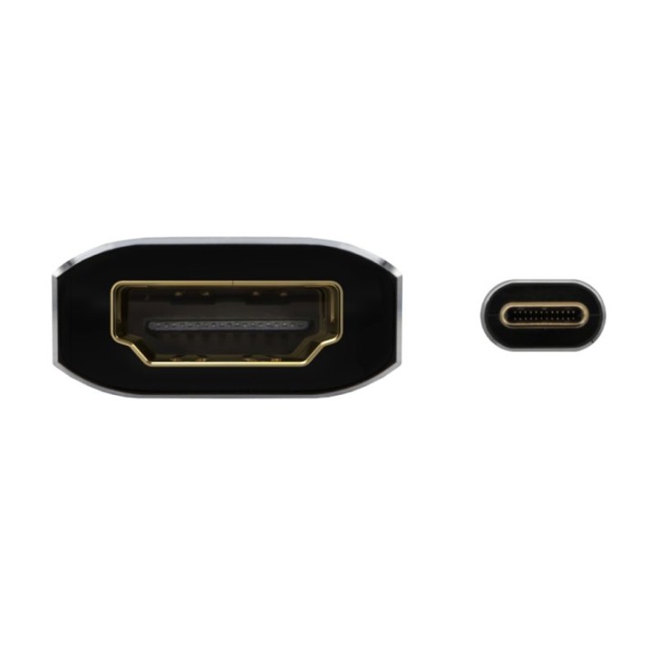 Aisens A109-0683 Conversor USB-C a HDMI 4K 60Hz 15cm Gris