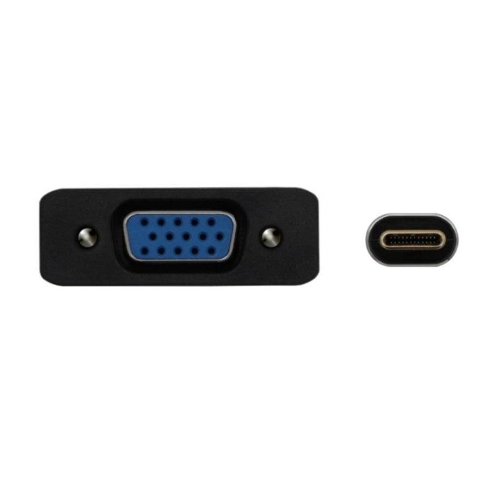 Conversor Aisens A109-0691 USB-C a VGA 15 cm Gris Plug and Play