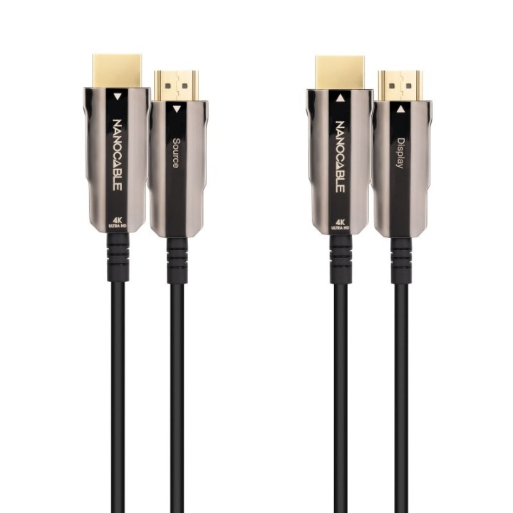 Nanocable Cable HDMI 2.0 AOC 4K Macho/Macho 20m Negro