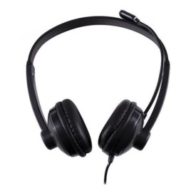 Nilox Auriculares USB con Micrófono para PC Negros