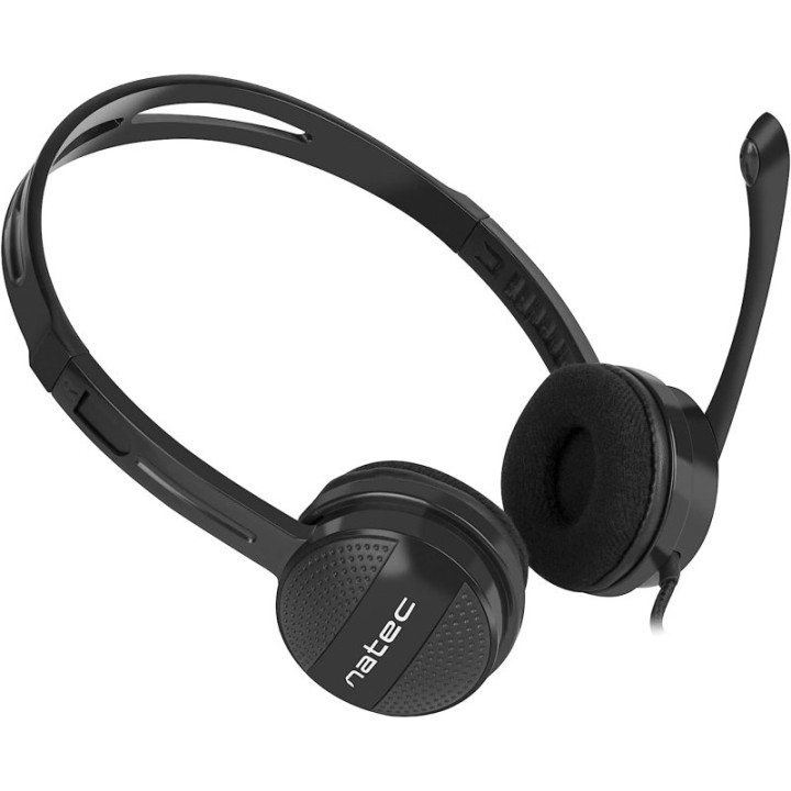 Natec Canary Go Auriculares con Micrófono Negros