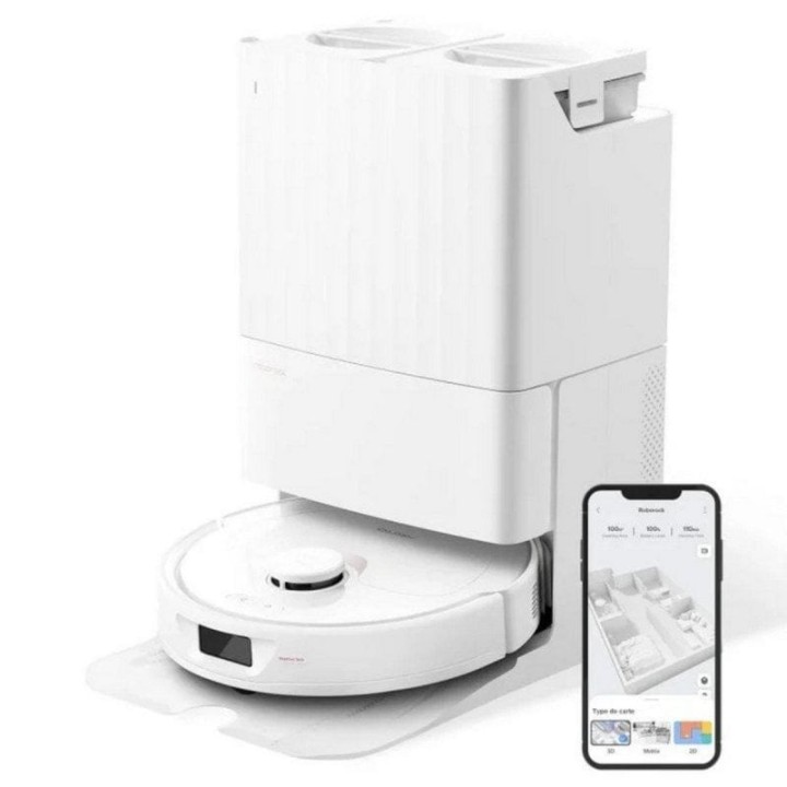 Roborock Q REVO Robot Aspirador con Base Multifuncional Blanco