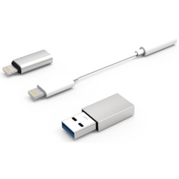 CoolBox COO-CKIT-APPL Kit de Conectividad para iPhone/iPad