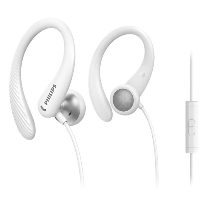 Philips TAA1105WT/00 Auriculares Deportivos con Micrófono y Jack 3.5 Blancos