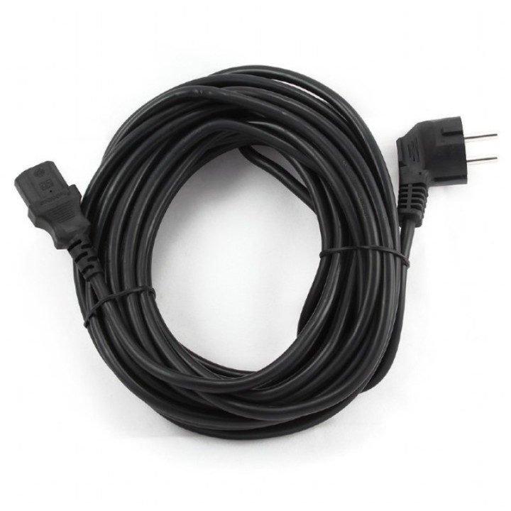 Gembird PC-186-VDE-10M Cable de Alimentación Schuko a C13 10m