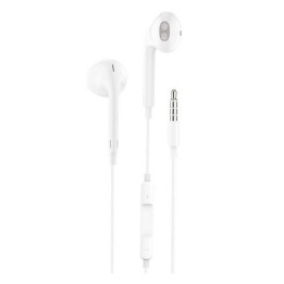 Tech One Tech Eartech Tec1001 Auriculares con Micrófono Jack 3.5mm Blancos