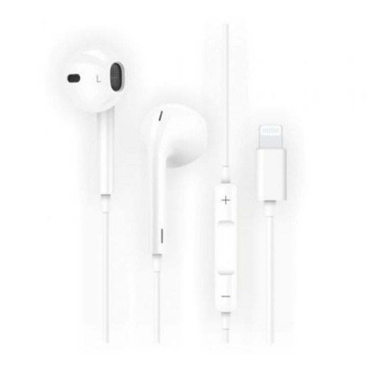 Tech One Tech Eartech Hip Tec1201 Auriculares con Micrófono Lightning Blancos