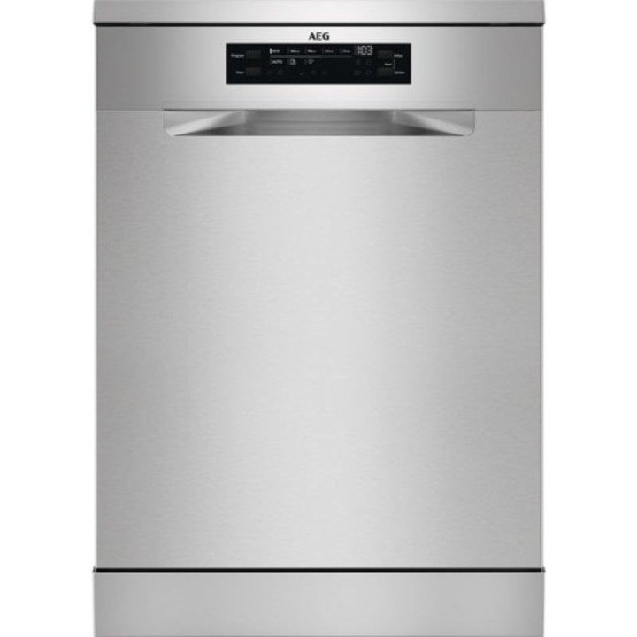 AEG Serie 6000 SatelliteClean FFB64607ZM Lavavajillas Capacidad 13 Cubiertos C Acero Inoxidable