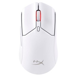 HyperX Pulsefire Haste 2 Wireless Ratón Gaming Inalámbrico RGB 26000 DPI Blanco