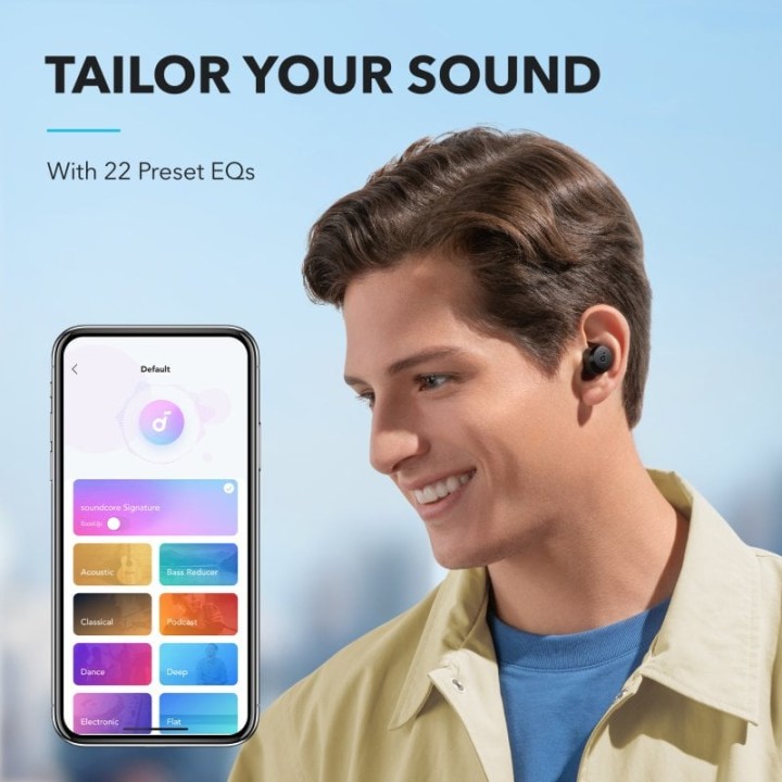 Soundcore A25i Auriculares Bluetooth con Estuche de Carga Negros