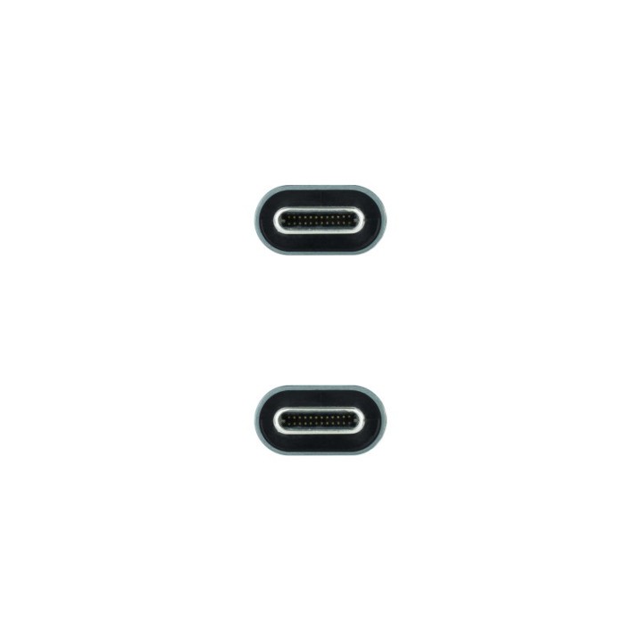 Nanocable Cable USB 3.2 Gen2 3m Negro/Gris