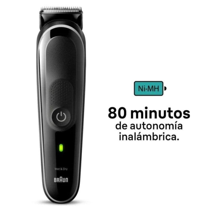 Braun Series 3 MGK3440 Recortadora Inalámbrica 8 en 1 para Hombre