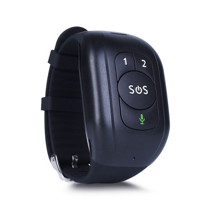 Leotec Senior Smart Band 4G Pulsera Inteligente con GPS y Botón SOS Negra