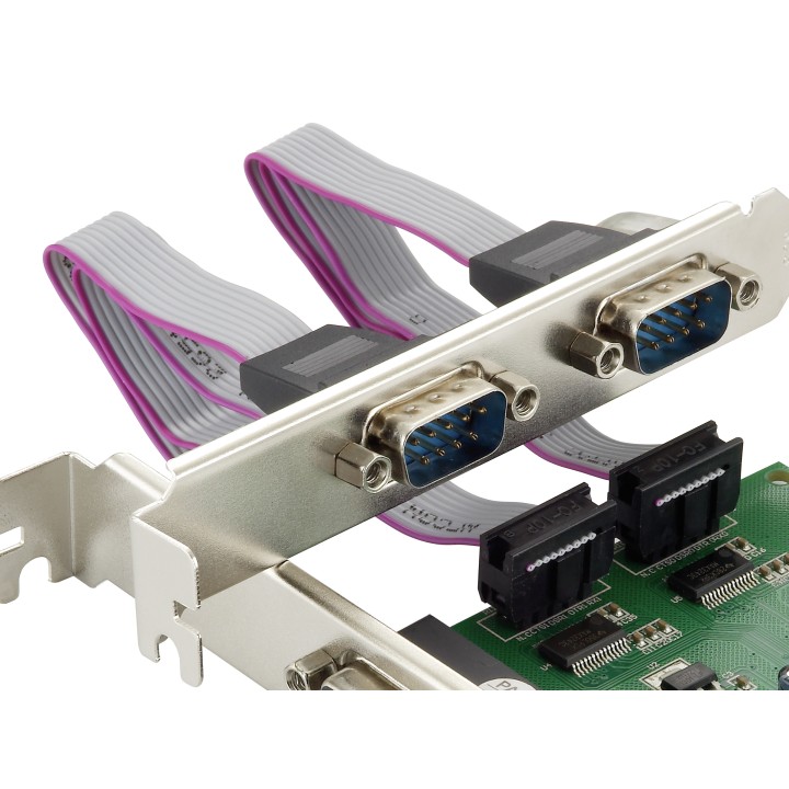 Controladora CONCEPTRONIC PCIe Paralelo/RS-232 (SPC01G)