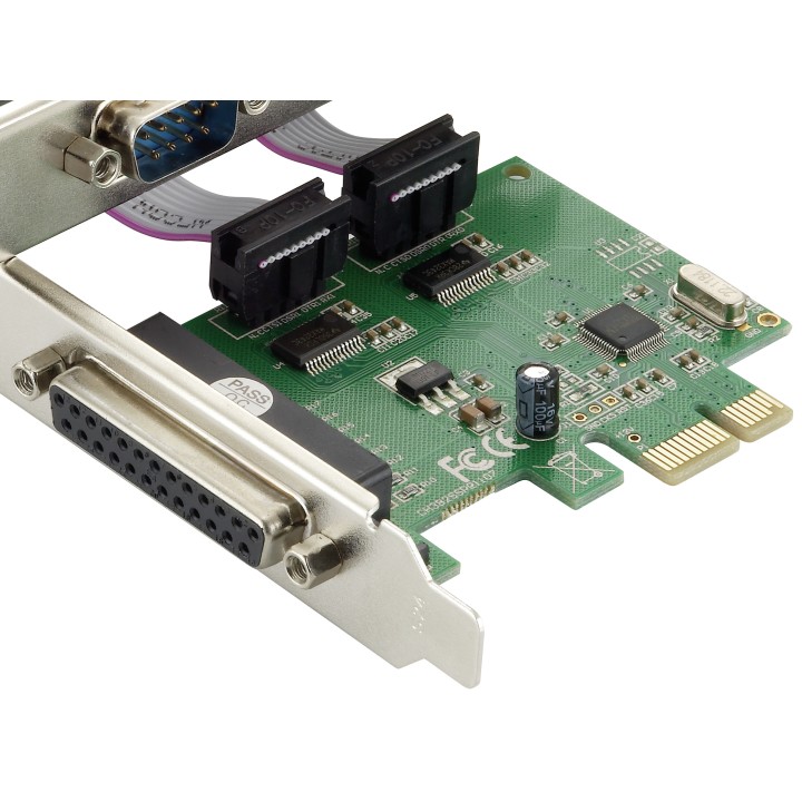 Controladora CONCEPTRONIC PCIe Paralelo/RS-232 (SPC01G)