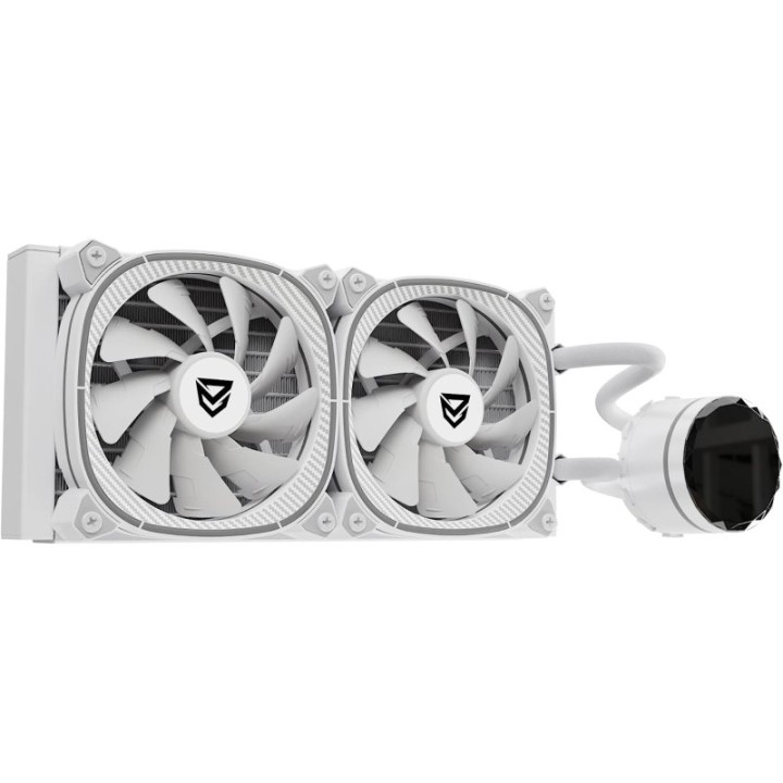 Nfortec ATRIA X Kit de Refrigeración Líquida 240mm Blanco