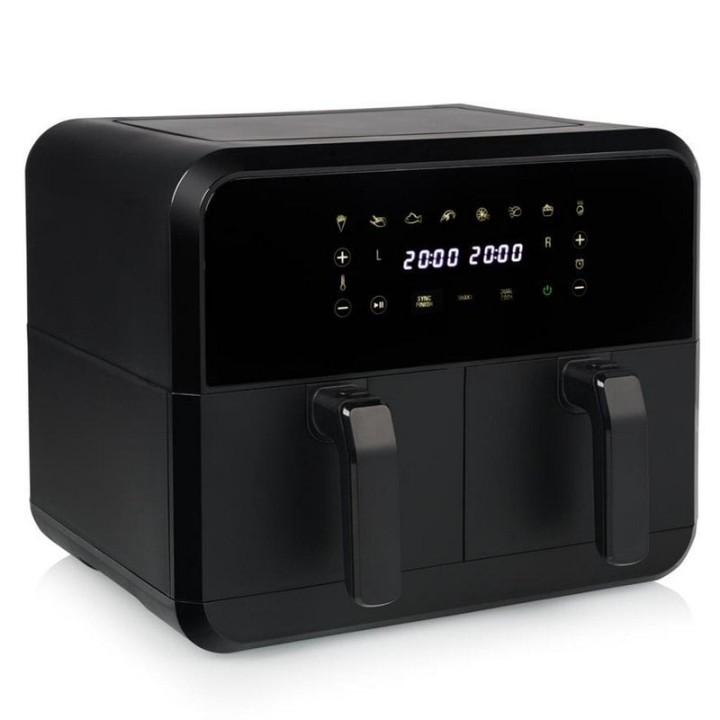 Princess 182068 Freidora de Aire Doble Cesta 8L 2400W