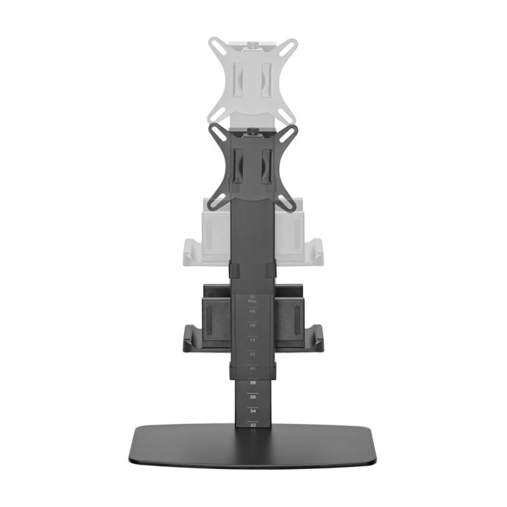 Aisens Soporte de Mesa Eco Giratorio/Inclinable para Monitor/TV/Mini PC 17"-32" VESA 100x100 Máx 8Kg