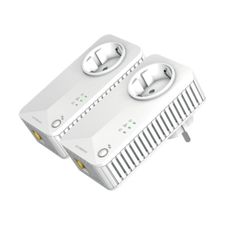 Strong Kit de 2 Adaptadores Powerline 600 Mbit/s
