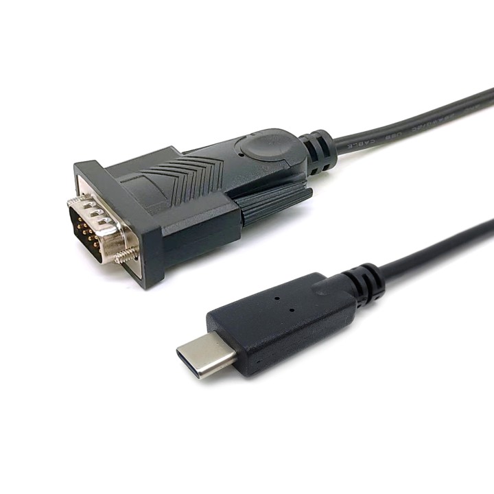 Cable EQUIP USB-C/M a RS232 DB9/M 1.5m Negro (EQ133392)