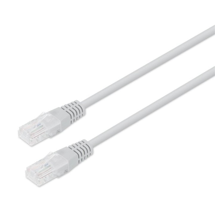 PcCom Essential Cable de Red RJ45 Cat6 UTP CU AWG24 hasta 1000Mbps 30cm Gris