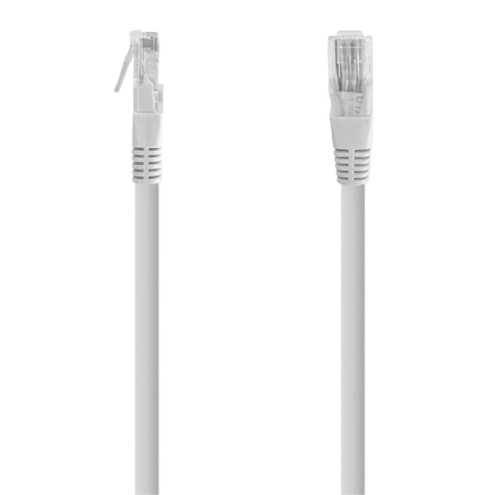 PcCom Essential Cable de Red RJ45 Cat6 UTP CU AWG24 hasta 1000Mbps 30cm Gris