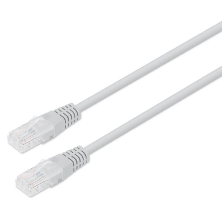 PcCom Essential Cable de Red RJ45 Cat6 UTP CU AWG24 hasta 1000Mbps 3m Gris