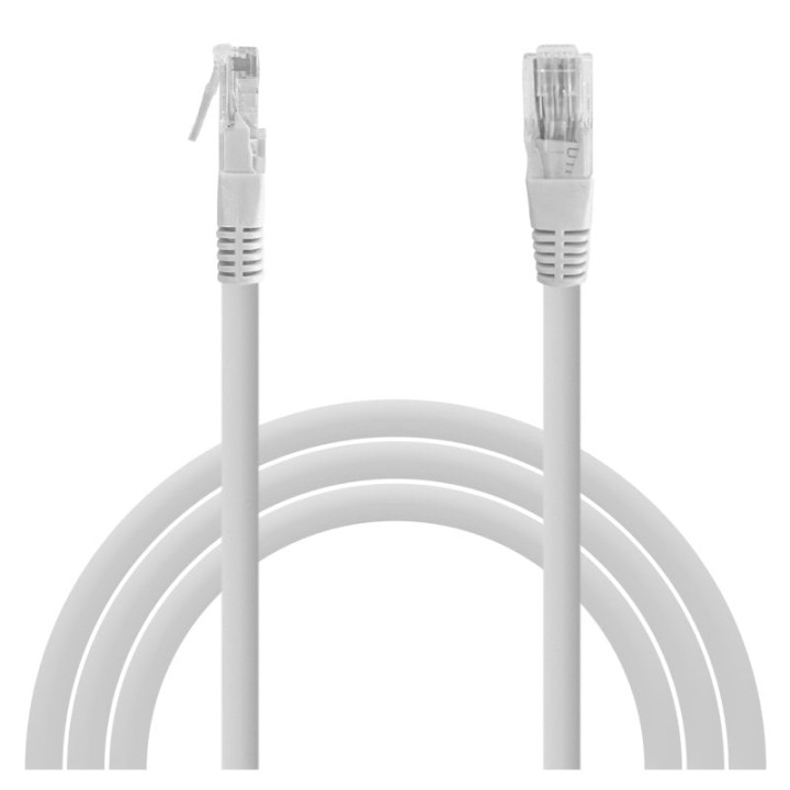 PcCom Essential Cable de Red RJ45 Cat6 UTP CU AWG24 hasta 1000Mbps 3m Gris