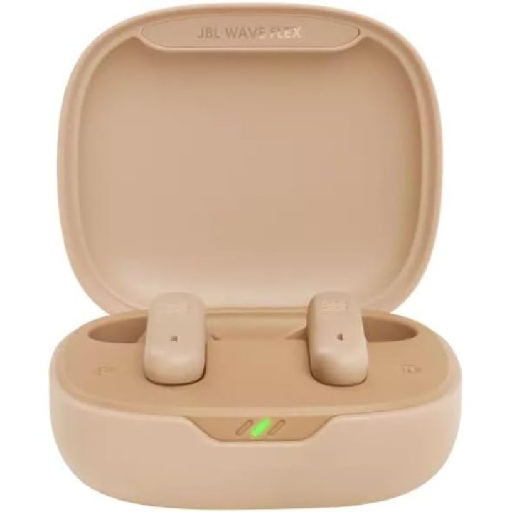 JBL Wave Flex Auriculares Inalámbricos Beiges