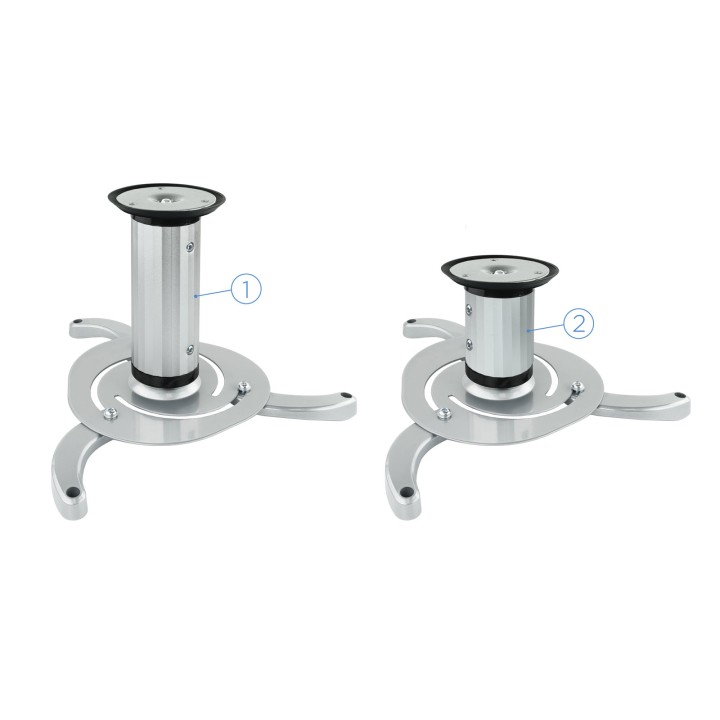 Soporte TOOQ Techo Proyector 10Kg Plata (PJ1010TN-S)