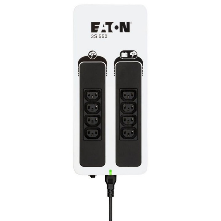 Eaton 3S550I SAI 550VA 330W con 8 Salidas AC Tipo C13