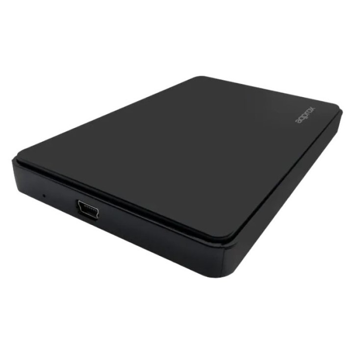 Approx APPHDD200B Caja Externa para Disco Duro 2.5'' SATA USB 2.0 Screwless Negra