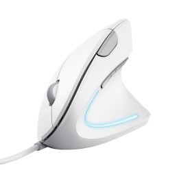 Trust Verto Ratón Ergonómico Vertical USB 1600 DPI Blanco
