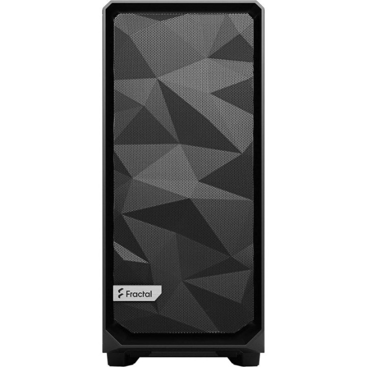 Fractal Design Meshify 2 Compact Black Solid Mid Tower USB 3.2 Negra