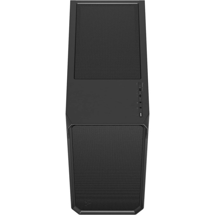 Fractal Design Focus 2 Black Solid Mid Tower USB 3.2 Negra