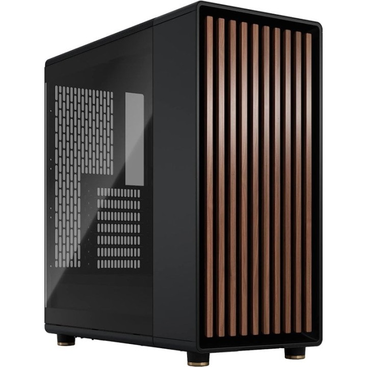 Fractal Design North TG ATX Mid Tower Cristal Templado USB 3.2 Charcoal Black