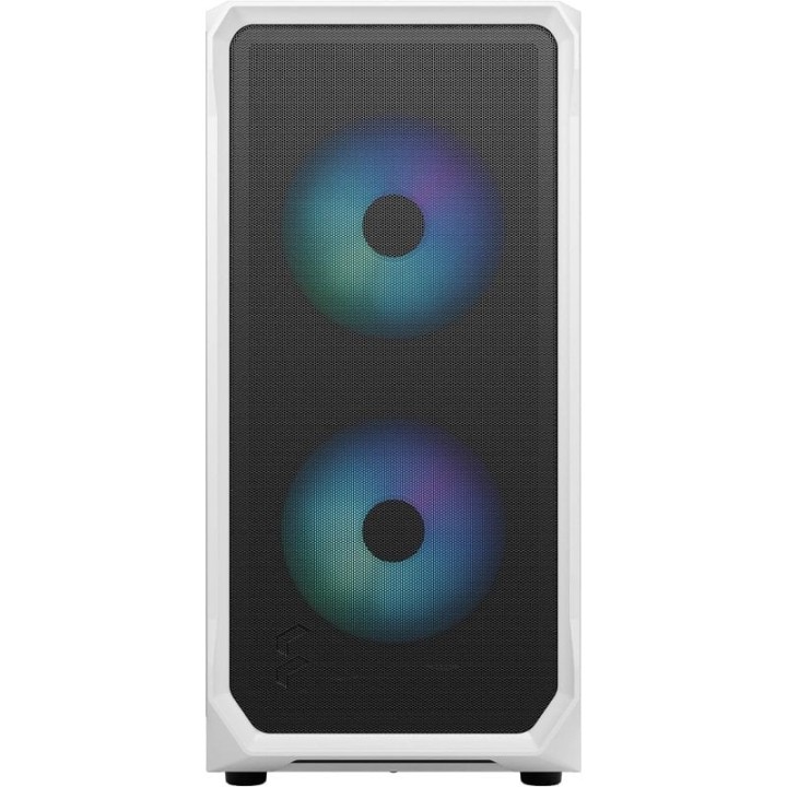 Fractal Design Focus 2 RGB Mid Tower Cristal Templado USB 3.2 Blanca