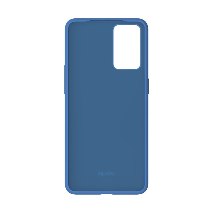 Oppo Funda Silicona Azul para Reno 6