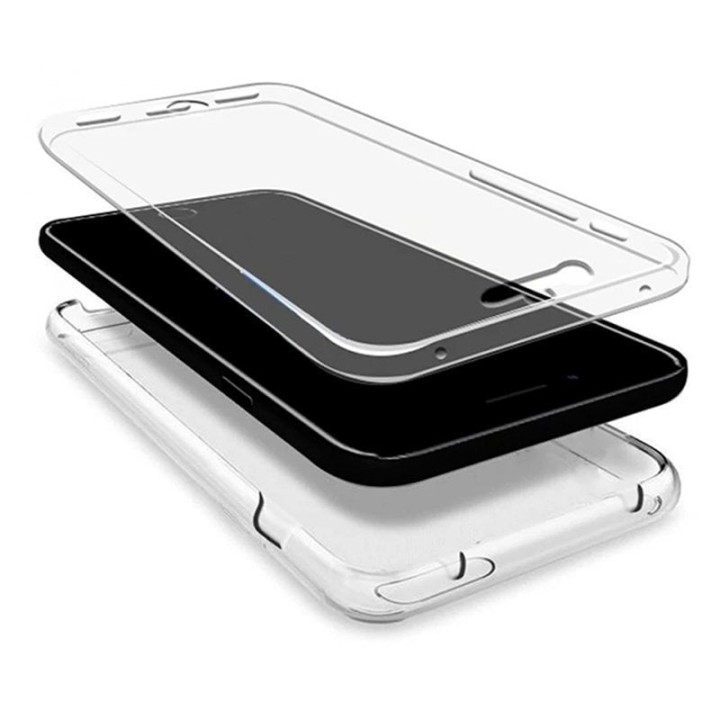 Cool Funda Silicona 3D Transparente Frontal + Trasera para Xiaomi Redmi Note 12