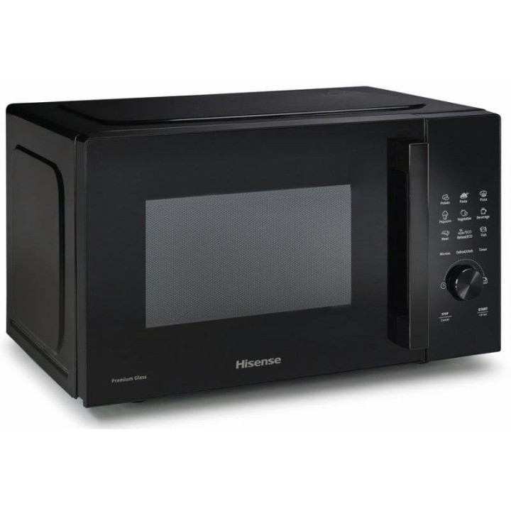Hisense H23MOBSD1H Microondas 23L 800W Negro