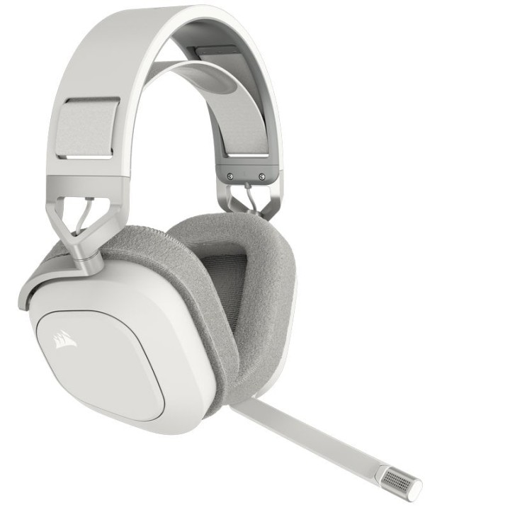 Corsair HS80 Max Wireless Auriculares Gaming Premium Inalámbricos Blancos