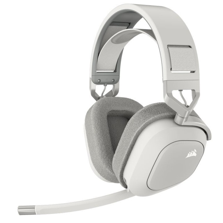 Corsair HS80 Max Wireless Auriculares Gaming Premium Inalámbricos Blancos