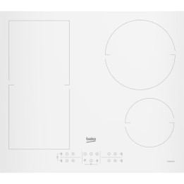 Beko HII64200FMTW Placa de Inducción 4 Zonas 58cm Blanca