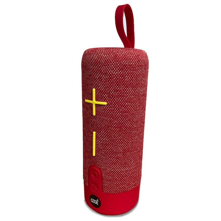 Cool Bass Altavoz Universal Bluetooth 10W Rojo