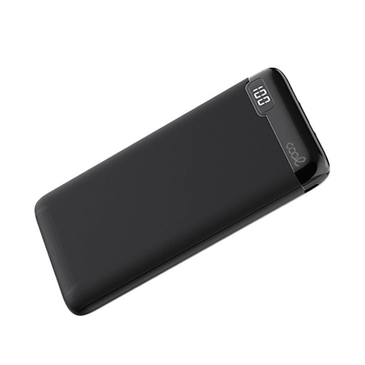 Cool Slim Batería Externa Universal Power Bank 10.000mAh 2xUSB/2A Negro