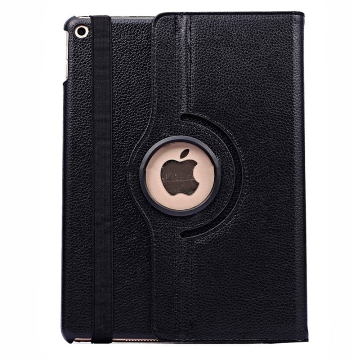 Cool Funda Giratoria Polipiel Negra para iPad Air / Air 2 / Pro 9.7 / iPad 2017 / iPad 2018 hasta 9.7"